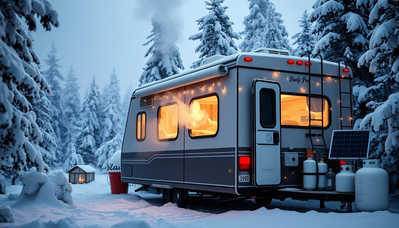 Living in an RV During Winter