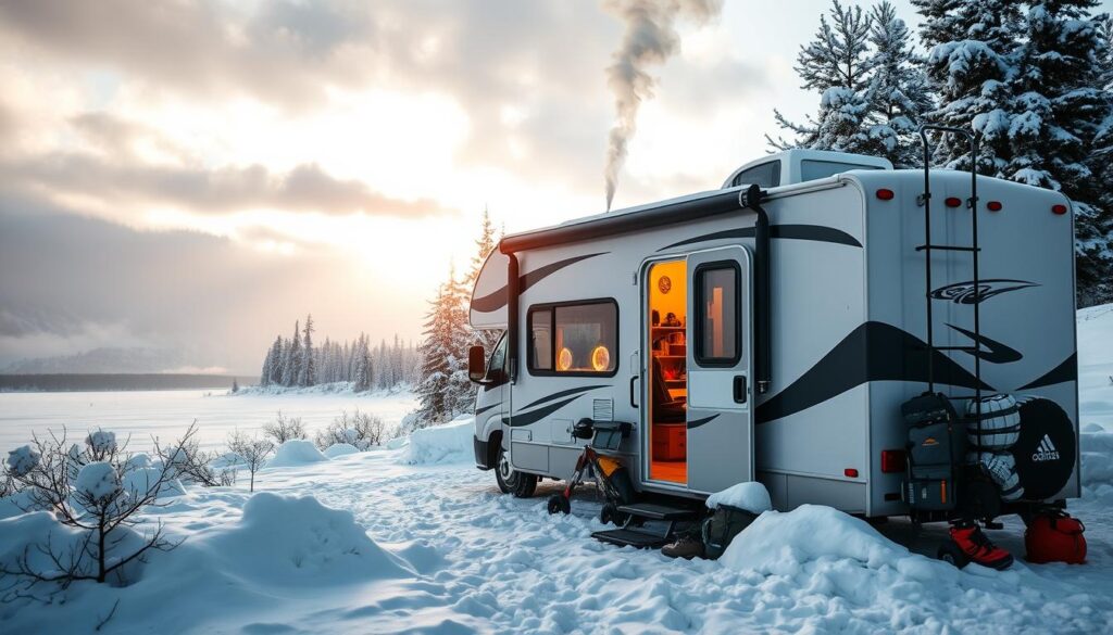 Winter RV living